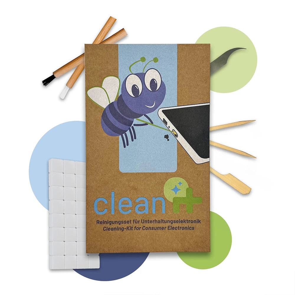 clean it (set for cleaning electronics)
